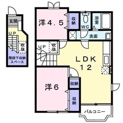 カーサヒラソールの物件間取画像